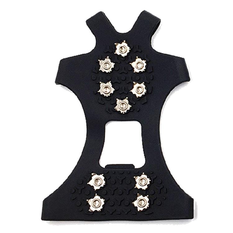 10 Studs Reliability Antiskid Footwear Ice Grippers Spikes Climbing Crampons Suitable for Winter Sports Lover