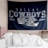 Dallas Cowboys Tapestry for Bedroom Aesthetic Classroom Tapestries Wall Hanging for Living Room Dorm Office,Ideal Creative Gift