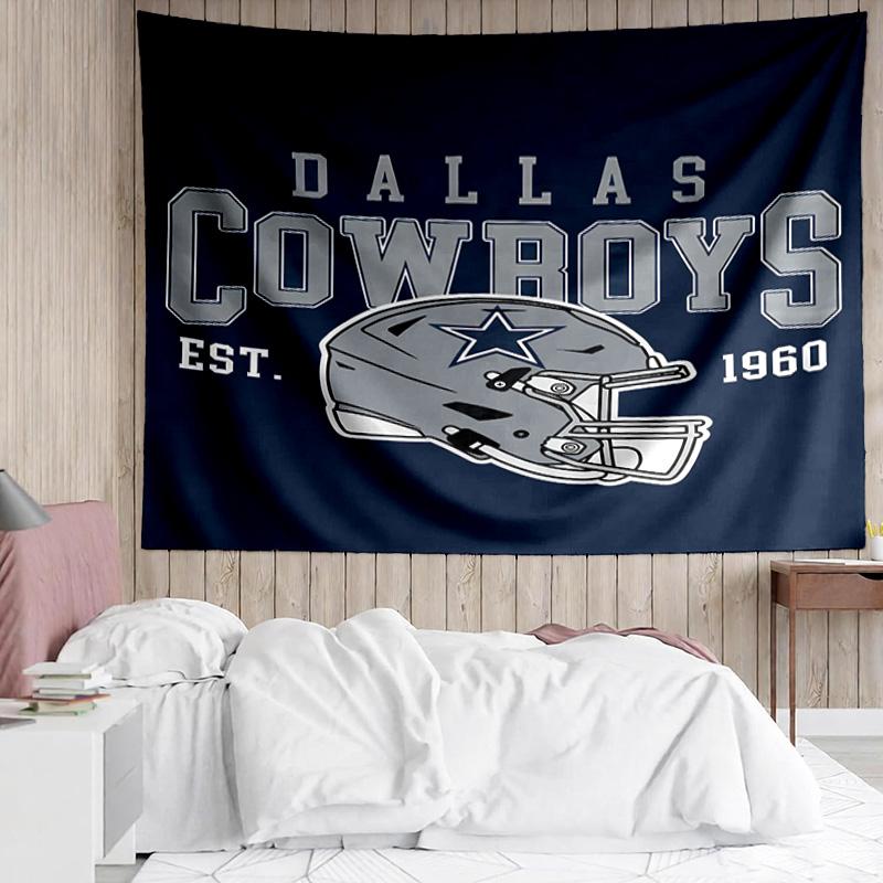 Dallas Cowboys Tapestry for Bedroom Aesthetic Classroom Tapestries Wall Hanging for Living Room Dorm Office,Ideal Creative Gift