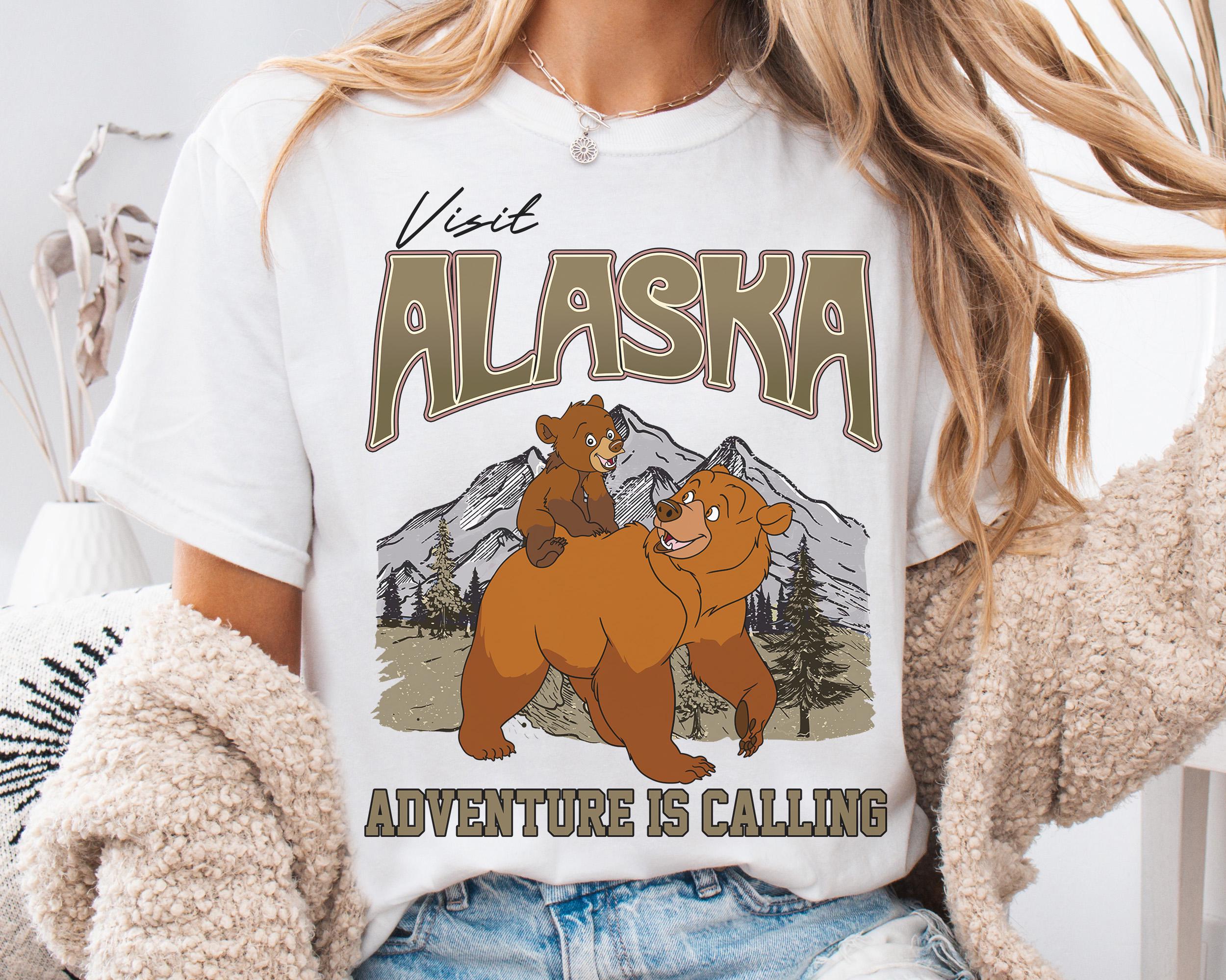 Brother Bear Visit Alaska Adventure Is Calling Shirt Kenai Koda Alaska Shirt Brotherhood Shirt S