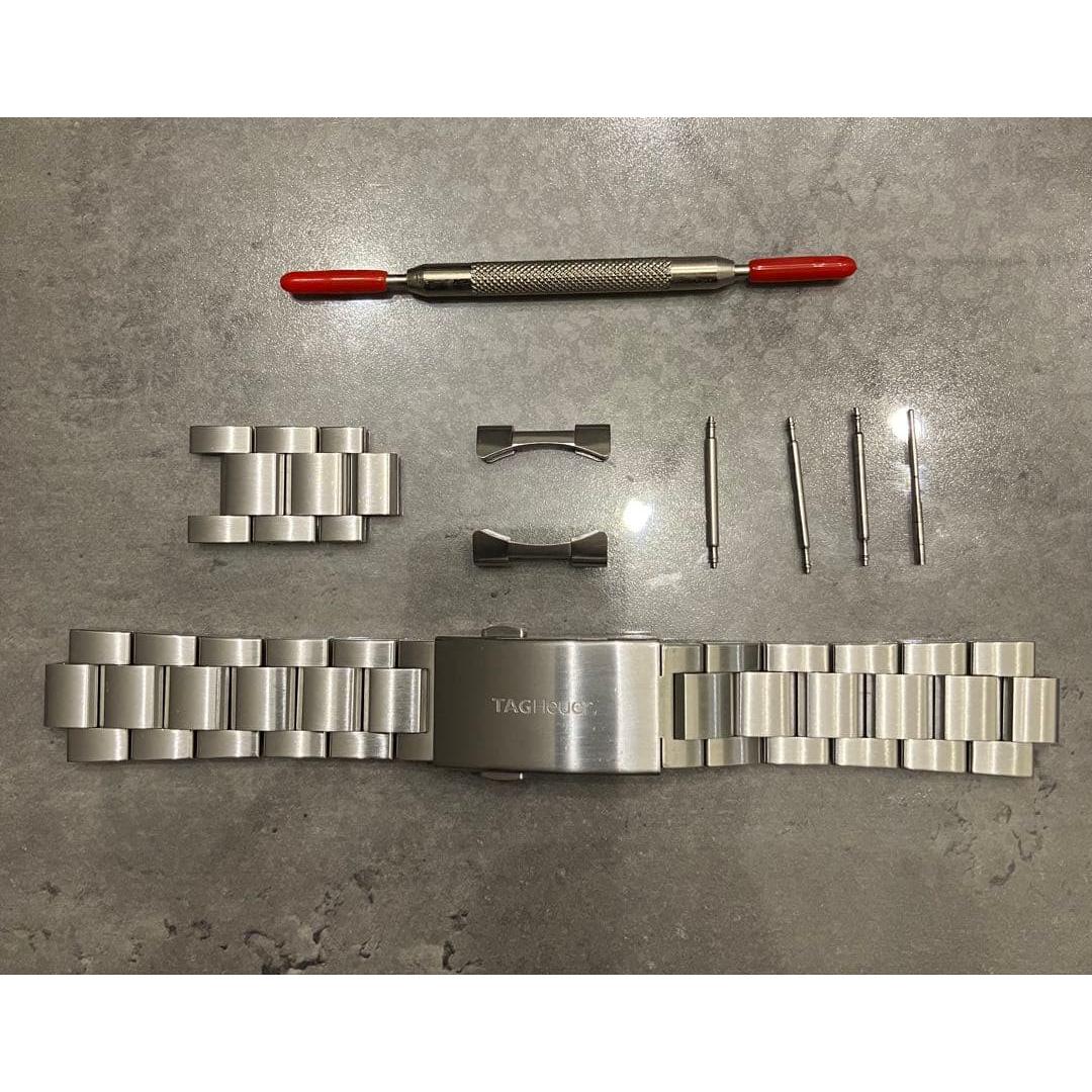 Used Tag Heuer Aquaracer genuine belt set