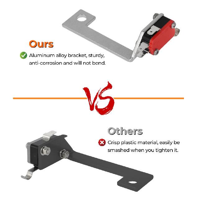 Kickdown Microswitch Switch for ST400 Edelbrock AVS2 Carburetors Microswitch Bracket Kits Aluminum