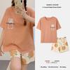 Summer Pajamas Homewear Suit Female Thin Cotton Short-Sleeved Shorts Cartoon Casual Korean Sweet Student Pajamas Homewear