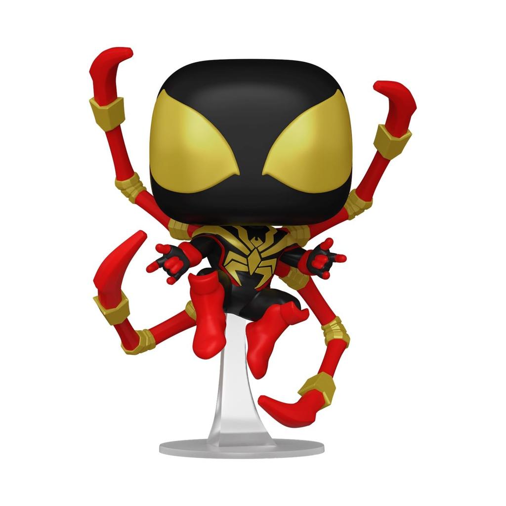 Marvel Miles Morales Iron Spider Figure Funko SP Comics MILES MORALES IRON SPIDER Marvel Funko Spider-Man POP! Spider-Man