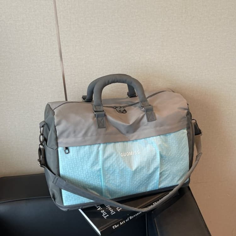 Plaid Large-capacity Travel Bag Women's Shoulder Bag