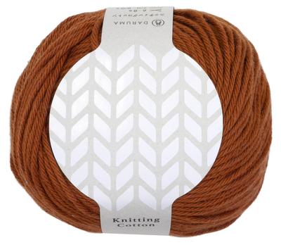 DARUMA Knitting Cotton Craft Medium Brown 50g 100m Pack of 5 Col.3 Approx. (Product Code 3100)