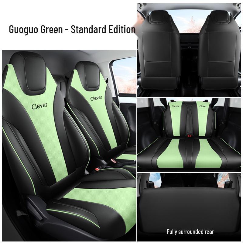 

Coway Perforated Leather Car Seat Cushion for All Seasons - Full Surround & Compatible with Electric Seats Specify Car Model/Year