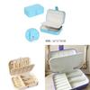 Highend Jewelry Storage Box With Double Layers For Earrings Rings Necklaces And Bracelets