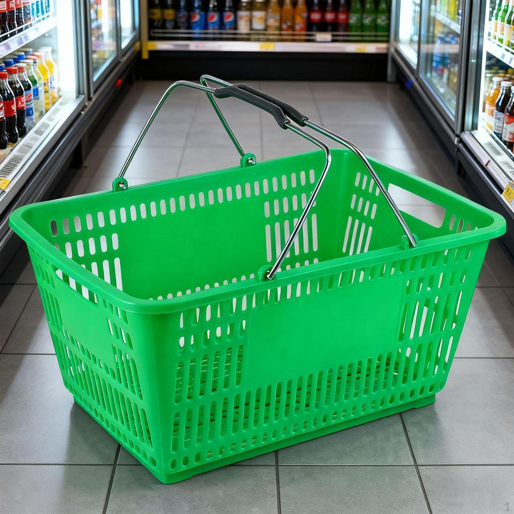 Einkaufskorb Aufbewahrungshalter Stabil mit Griff für Kosmetik Spielzeug Schlafzimmer