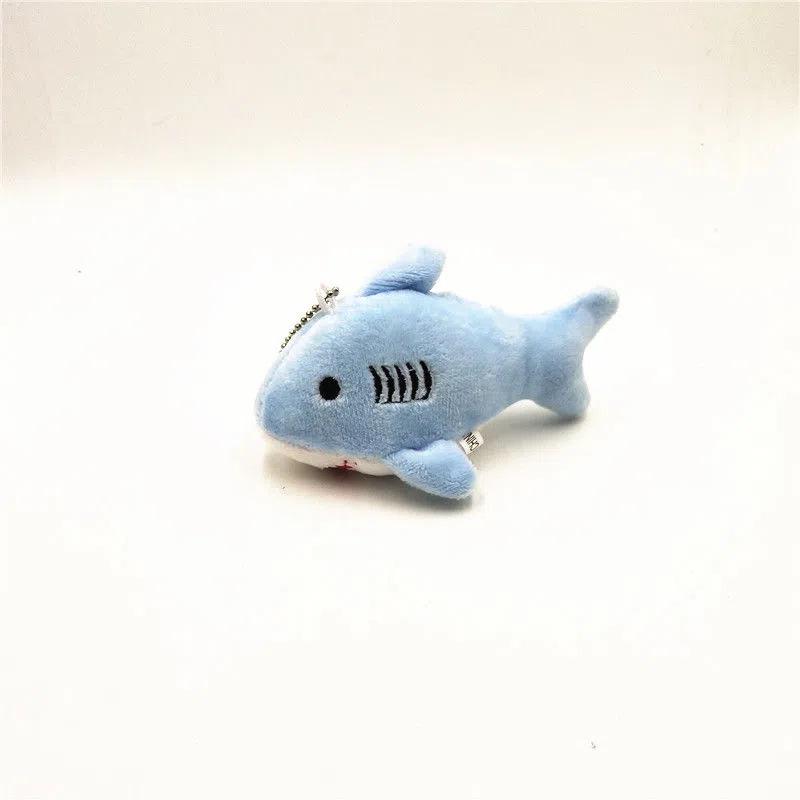

Креативный брелок-подвеска в виде плюшевой куклы серой акулы