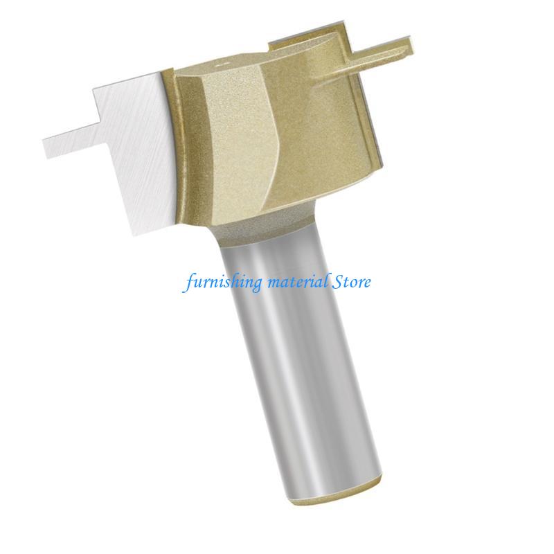 Y5GD Industrial 1/2Inch Shank Router Bit Cutter Superior Wear Resistance For Soft Metal Precise Metal Milling Tasks