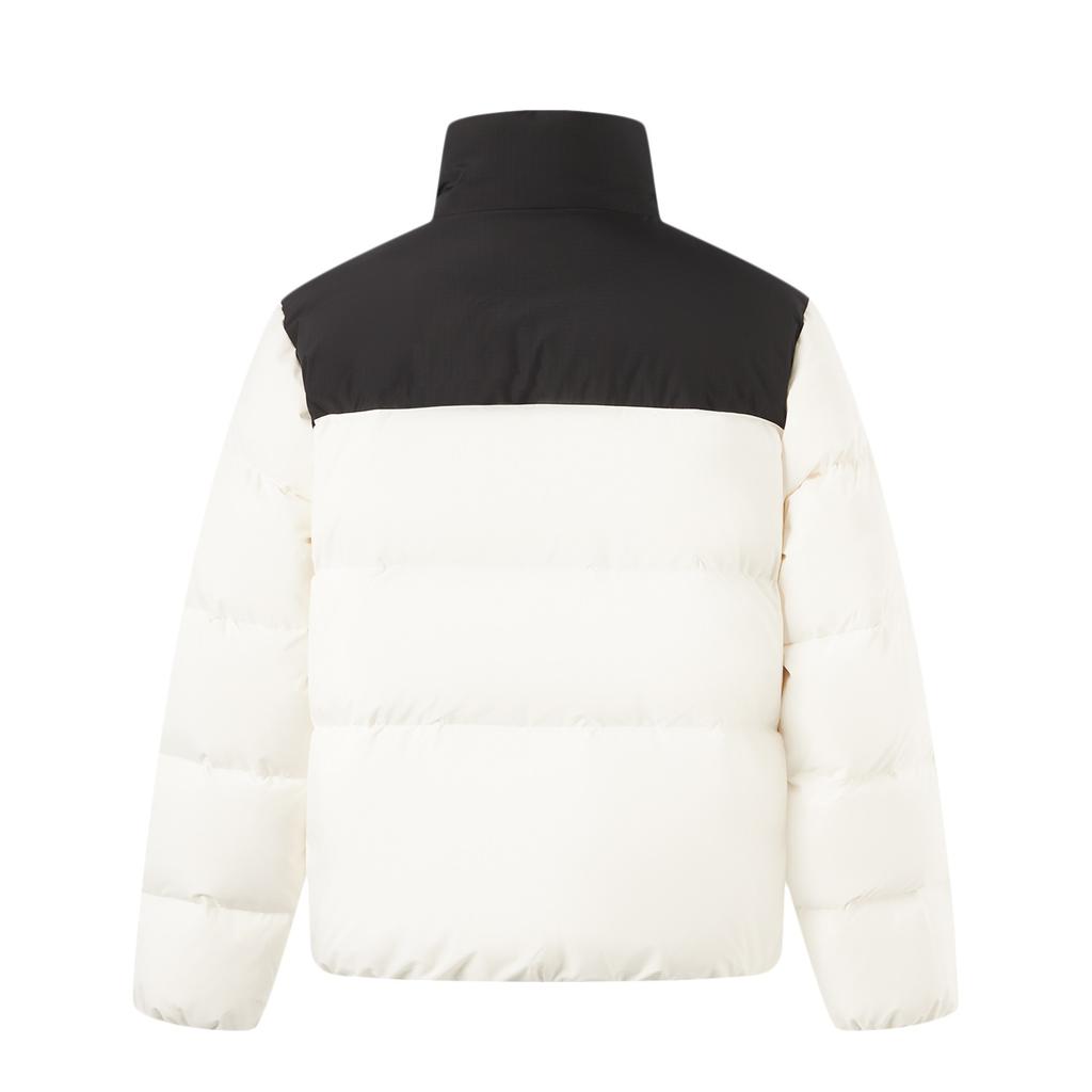 Li Ning Sports Trendy Collection Down Jacket Men's Ivory/Black AYMU119-7