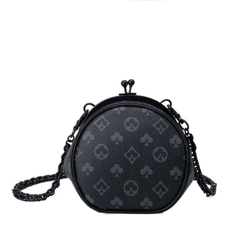 

Mini small bag women s new fashionable small round bag women s messenger bag trendy versatile shoulder chain small bag