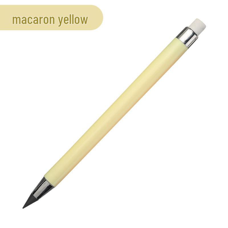 Black Tech Eternal Pencil: No Sharpening, No Ink, Break-Resistant Lead, Posture-Correcting Drawing Tool