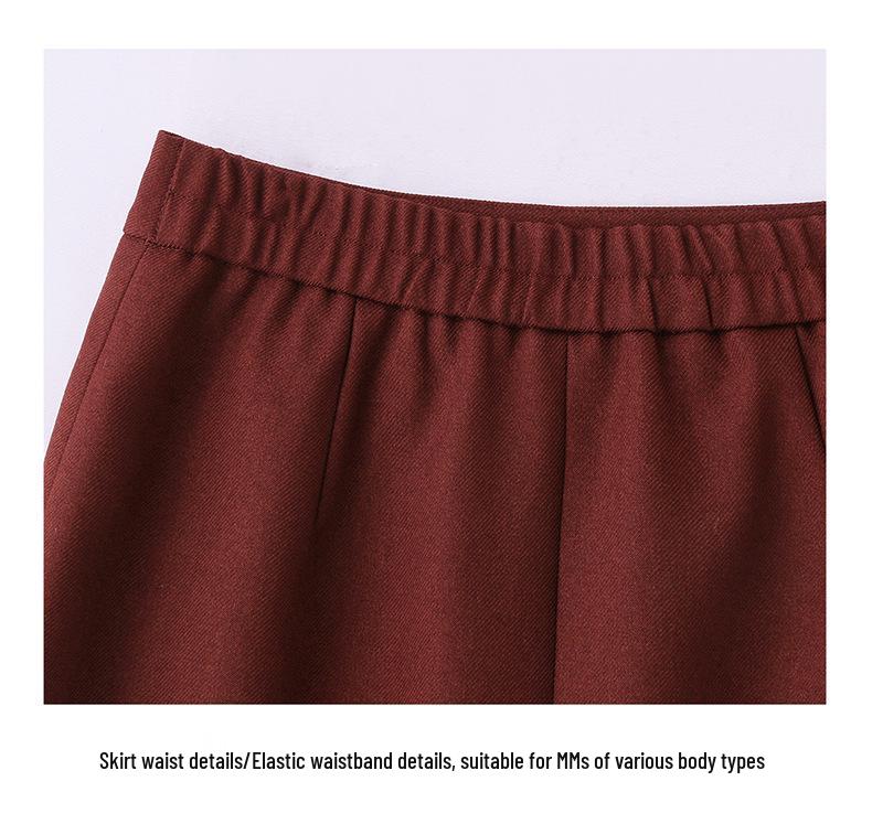 Conjunto de Camisa, Chaleco y Falda Slimming para Mujer Primavera 2025