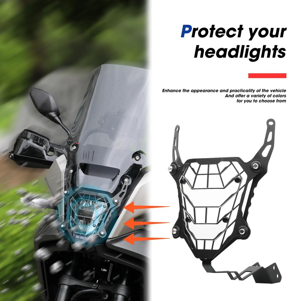 Motorcycle NX 500 Light Cover Protector Headlight Protector Headlight Guard Protection Cover For HONDA NX400 NX500 NX 400 2024