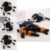 Plush Spider Keychain With Pp Cotton Filling For Bag Decorations And Gifts For Girls