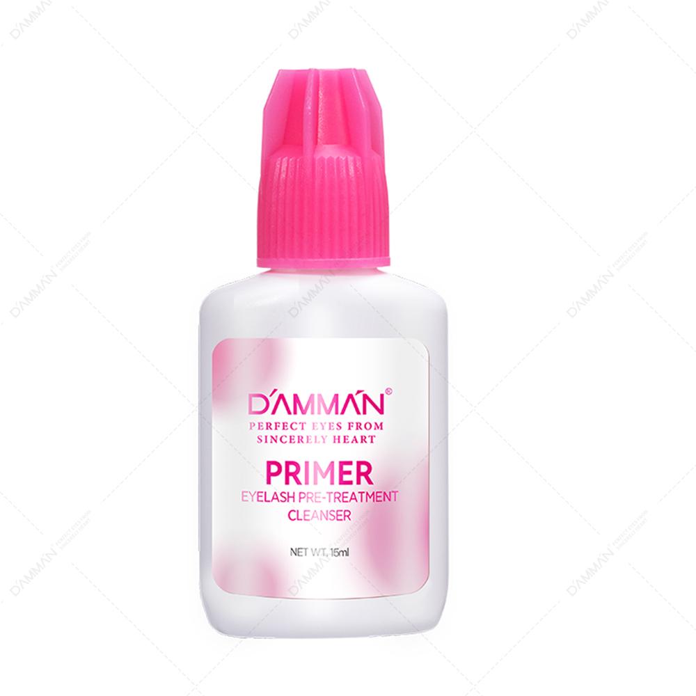 DAMMAN Eyelash Primer 15ml Lash Extension Pre-Treatment Cleanser for Professional Eyelash Extensions