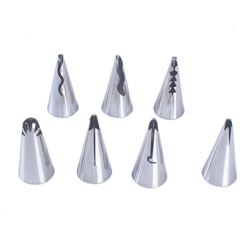 Tüllen-Set Einfache Reinigung Kuchen Dekorieren Tüllen-Set Küche Lebensmittelqualität Blume Frosting-Tülle für Kuchen Desserts