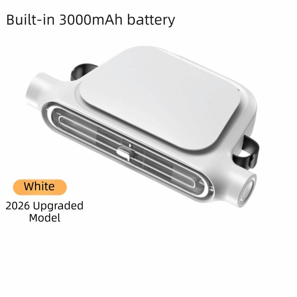 

Soft Airflow USB Plug-in Fan Portable Design Automobile Cooling Fan Vehicle Interior белый