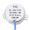 Uxcell Synchronous Motor, AC 100-127V, CCW/CW, 8-10 RPM