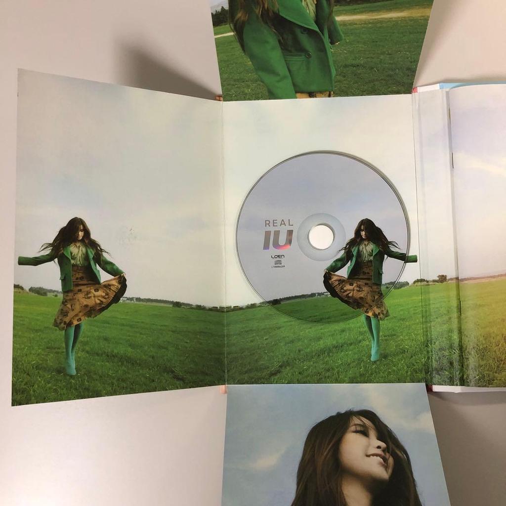 [USED] Autographed IU "REAL" Korean CD mini album