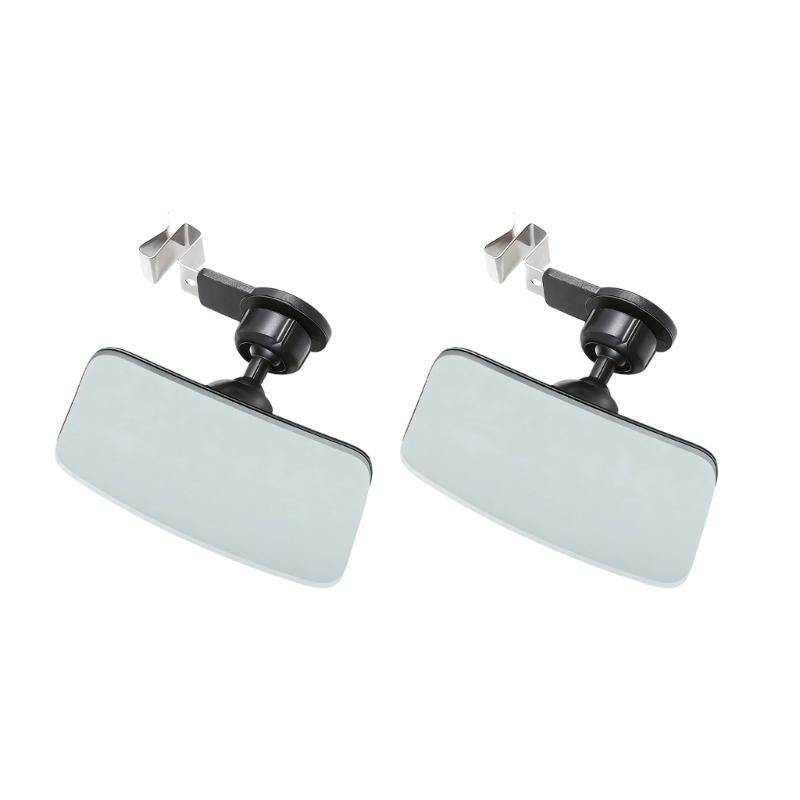 Shatterproof ABS Frame Glass Convex Rearview Mirror For Enhanced Motorcycles Vehicle Visibility And Easy Installation