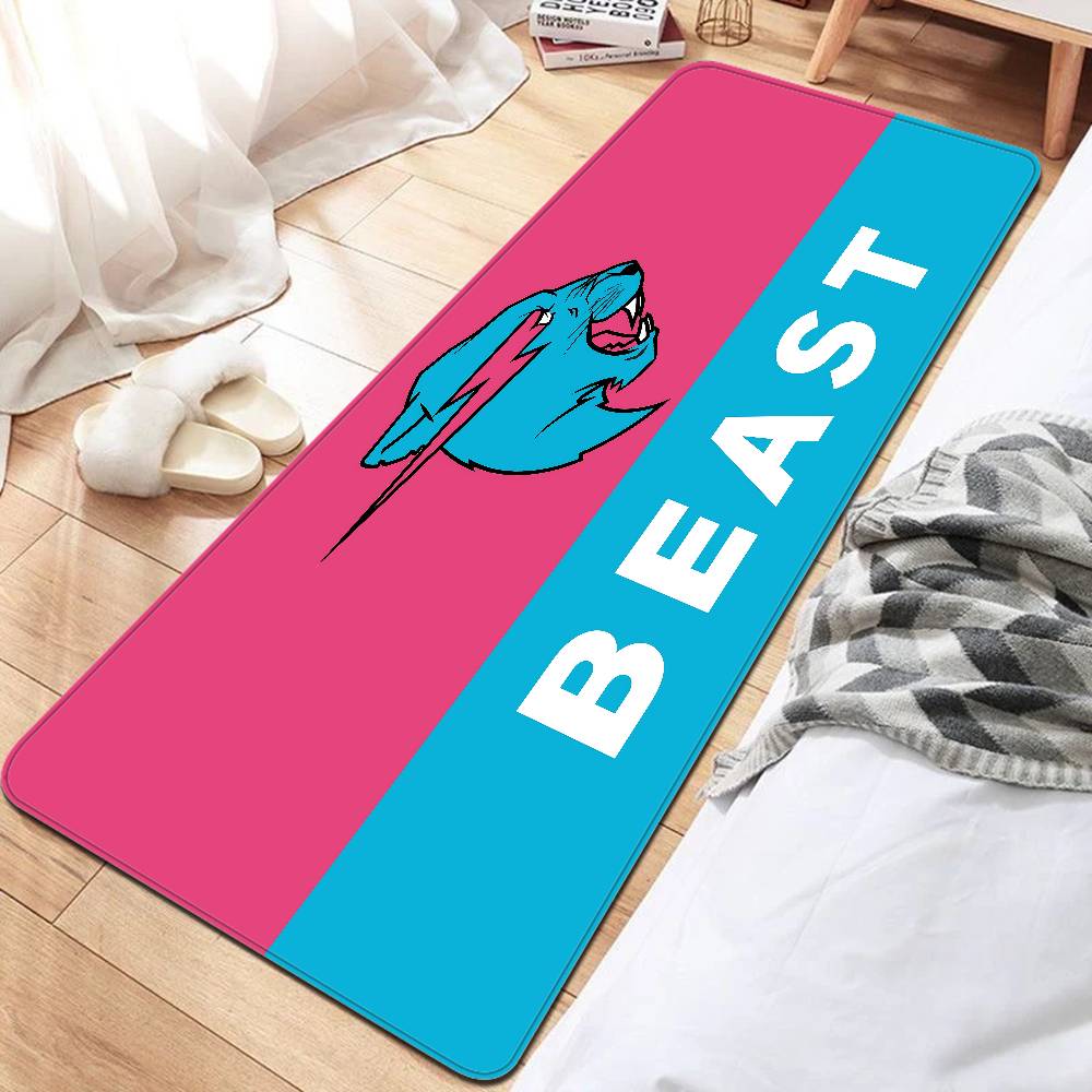 

Ndividual Creato Mr-B-Beast Room Mats Cheaper Anti-slip Modern Living Room Balcony Printed Household Carpets 50x80cm