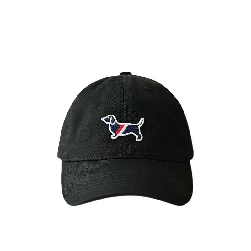 High-quality washable baseball cap for men and women, soft top, stylish, face-slimming, duckbill cap, dachshund dog sun hat