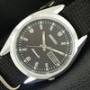 VINTAGE REFURBISHED SEIKO AUTOMATIC 7009A JAPAN MENS BLACK DIAL WATCH A709060-1