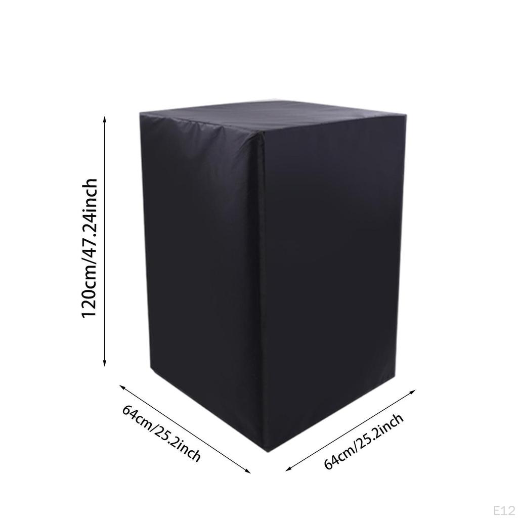 Folding Chair Cover, High Back Heavy Duty Stacked Dust Cover for Armchair