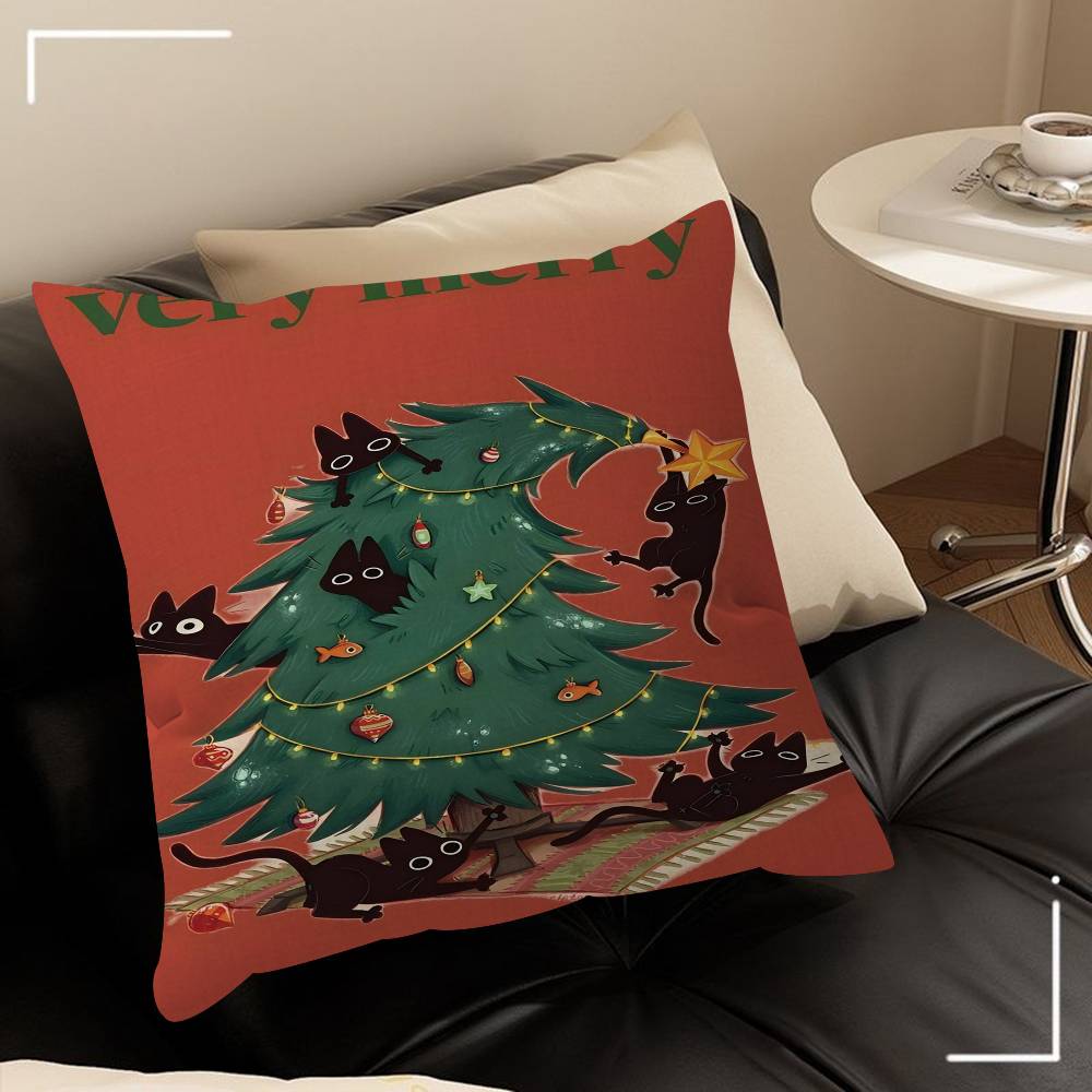 

Christmas Tree Ball Decoration Pillow Anime Pillow Sofa Bed Head Pillow Cover Cushion Cover 45x45 Cm Fashion 30x30 cm