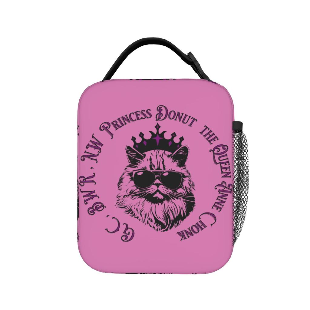 Dungeon Crawler Carl Princess Donut Insulated Lunch Bag Thermal Bag Meal Container Leakproof Tote Lunch Box School Picnic