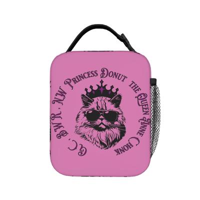 Dungeon Crawler Carl Princess Donut Insulated Lunch Bag Thermal Bag Meal Container Leakproof Tote Lunch Box School Picnic