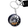 Wheel Hub Car Keychain,Car Wheel Hub Keychain | Wheel Rim Keychain,Car Wheel Hub Shape