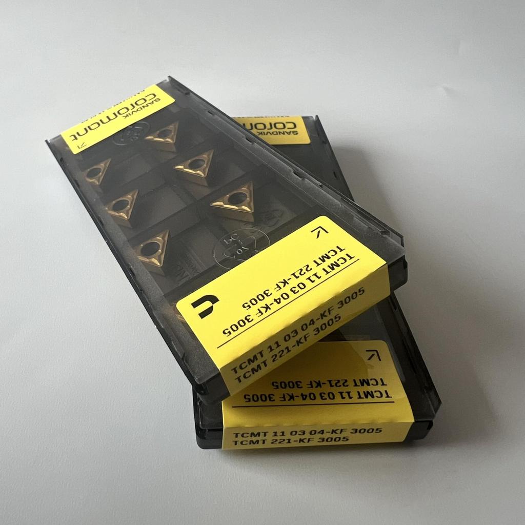 SANDVIK / TCMT110304-KF 3005 / Original Swedish hard alloy blade 10 Pcs