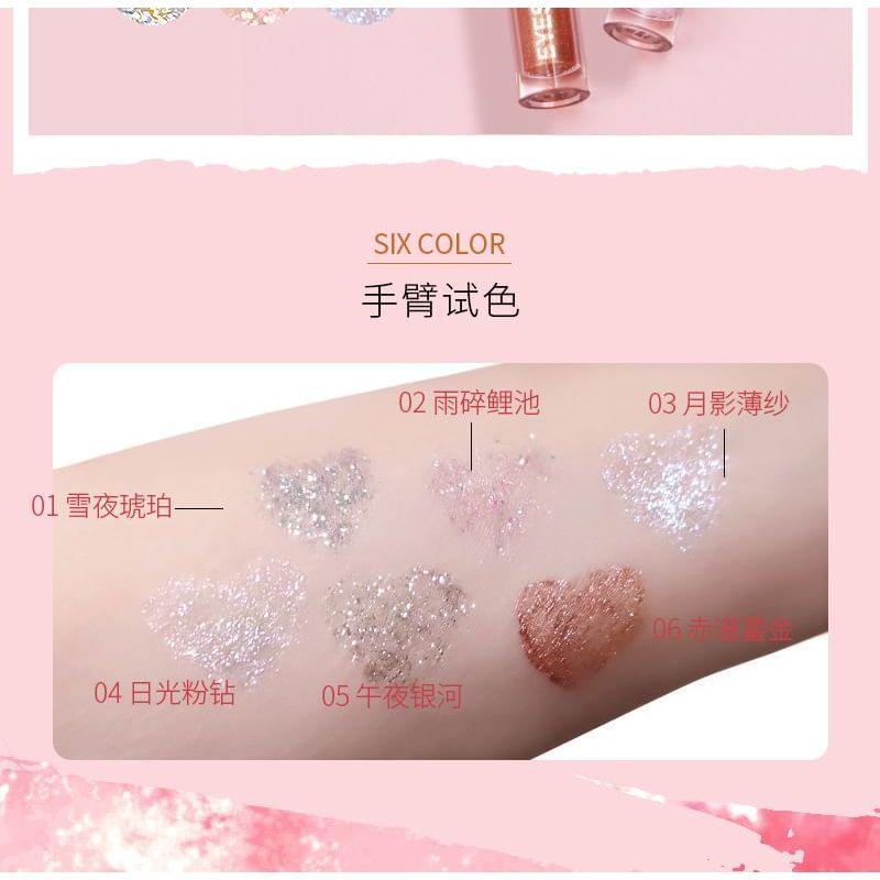Heng Fang - Sparkling Stary Liquid Eyeshadow - 6 Colors