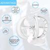 4000W 12V 24V  Lantern Vertical Axis Wind Turbines Generator 5 Blades Motor Kit for Home Hybrid Streetlight
