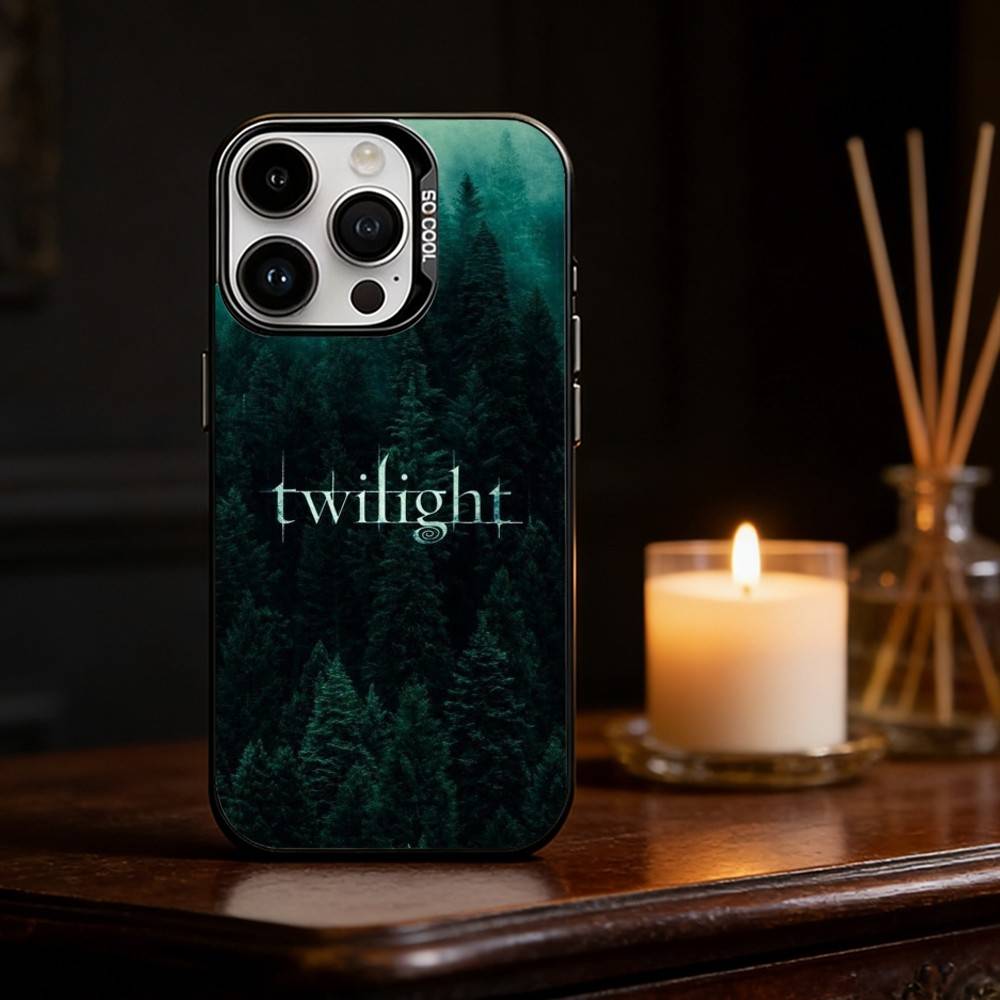 T-Twilight TV Series Phone Case Color Silver Shell For IPhone 17 16 15 14 13 12 11 Pro Max Plus