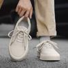 New Korean Suede Men's Sneakers Casual Soft Comfort Breathable Non Slip Fashion Holiday Gifts Preppy All Season Walking Training