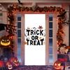 Four-Sided Halloween Blanket Fabric Door Cover for Party Decoration