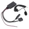 Car Bluetooth AUX‑IN Cable Adapter with Microphone Handsfree Calling Fit for Ford Focus 6000CD