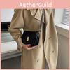 Stylish Retro Small Bag Women's 2023 New Trend Fashionable Solid Color One-shoulder Diagonal Crossbody Casual Armpit Saddle Bag