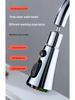 Splash-Proof 360° Rotating Kitchen Faucet with Three-Speed Pressurized Blade Flushing Aerator