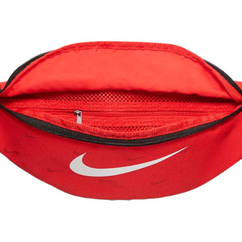 Nike Heritage Polyester Waist Bag Chest Bag Unisex Red Casual DC7343-657