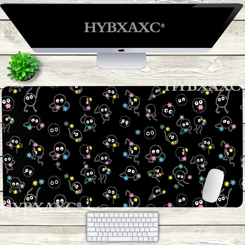 HYBXAXC GGhibli LInspired RRectangular Mouse Pad Cute HD Desk Pad Extended Gaming Keyboard Mats Large Xcm Gamer Mousepad