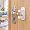 Durable ABS Plastic Safety Lock Door Lever Handle for Child Safety, Baby Proofing Guard, Childproof Accessories Levers Lock, Prevent Opening