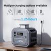 ABOK Ark2500 Draagbaar Energie Station 2160Wh LiFePO4 Batterij 2800W AC Uitgang 11 Uitgangspoorten App Bediening – Grijs