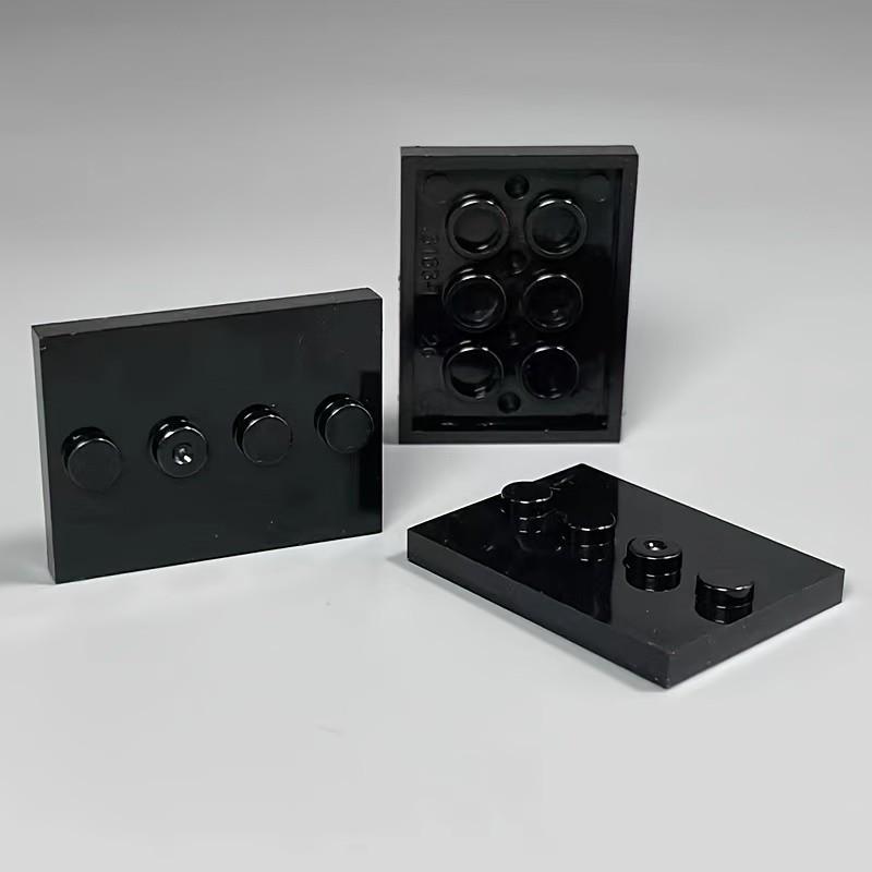 20 stücke Stadt Figuren Basis Platte Display Halter DIY Bausteine Puppe Grundplatte Zubehör Ziegel Kompatibel 88646