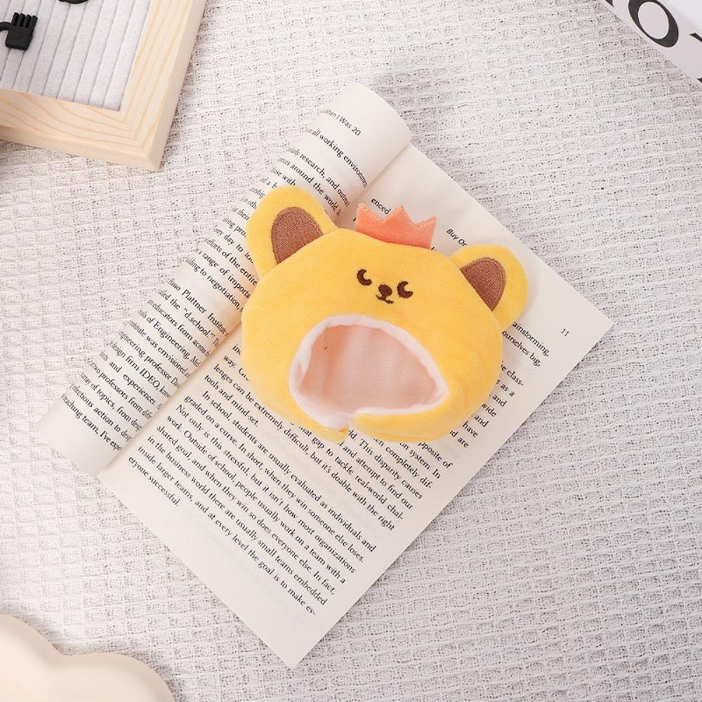 Мультяшная кукла животное Головной убор Плюшевая миниатюрная шляпа Милая мультяшная кепка животного 6